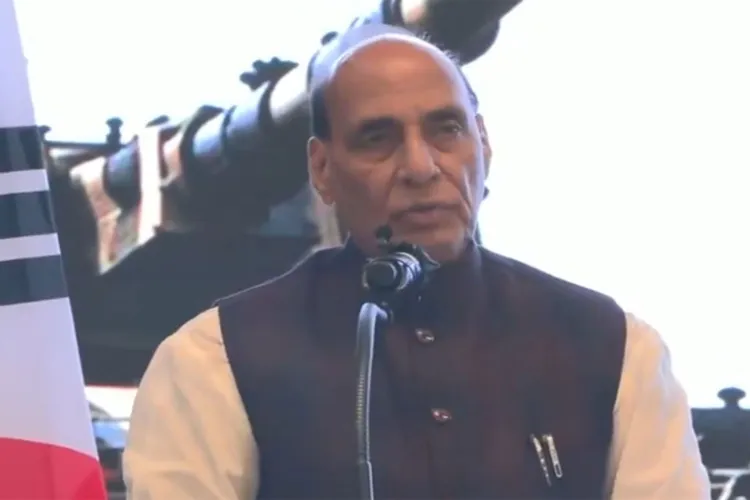 Defence Minister Rajnath Singh