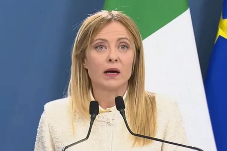 Italian Prime Minister Giorgia Meloni 