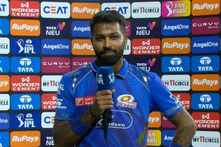 MI captain Hardik Pandya