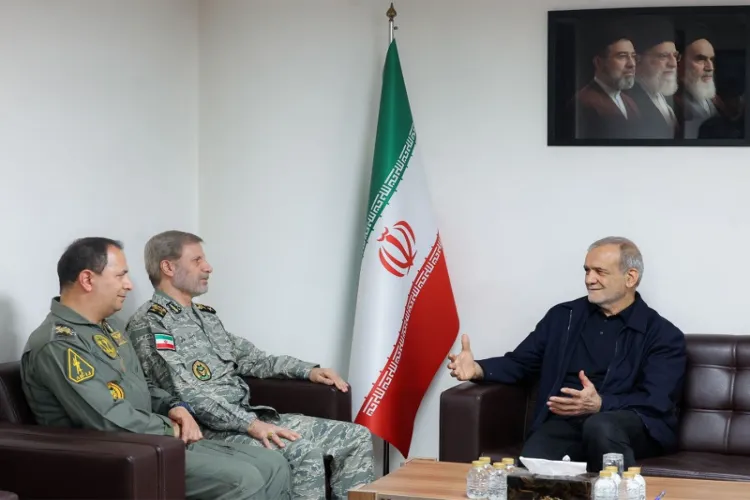 Iranian President Masoud Pezeshkian