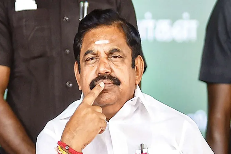 AIADMK general secretary Edappadi K Palaniswami 