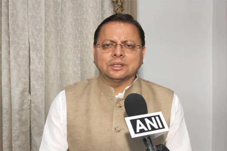 Uttarakhand Chief Minister Pushkar Singh Dhami 