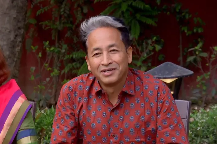 Environmentalist and educationist Sonam Wangchuk 