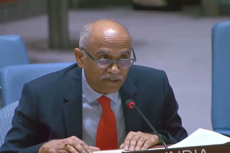 Ambassador Parvathaneni Harish, Permanent Representative of India to the United Nations