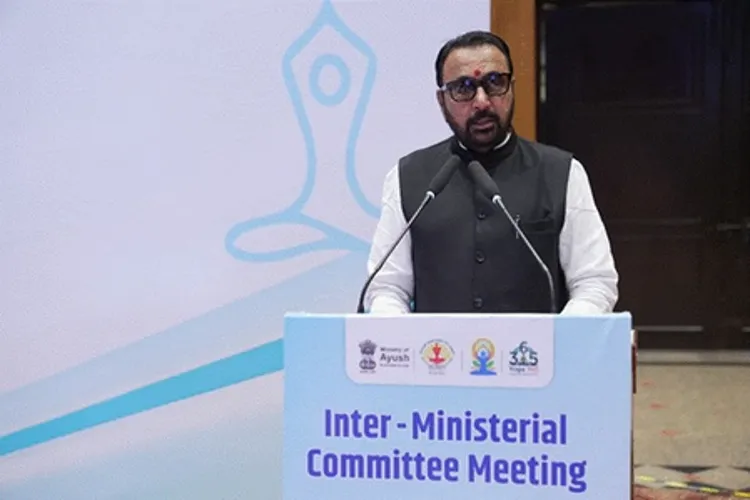 Union Ayush Minister Prataprao Jadhav 