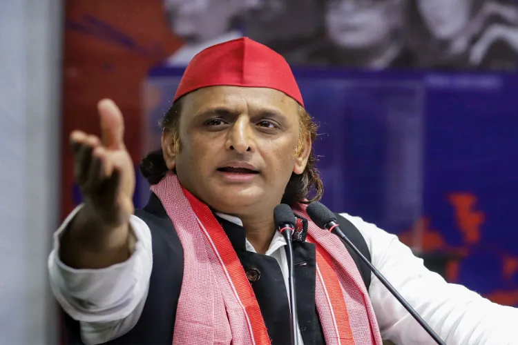 Samajwadi Party (SP) chief Akhilesh Yadav 