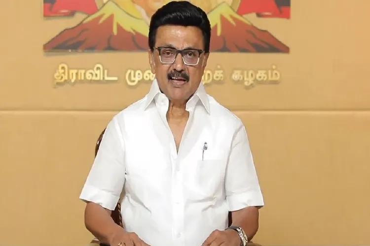 Dravida Munnetra Kazhagam (DMK) chief MK Stalin 