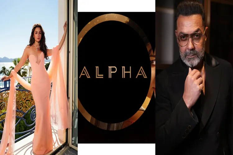 Bollywood actor Bobby Deol and Alia Bhatt