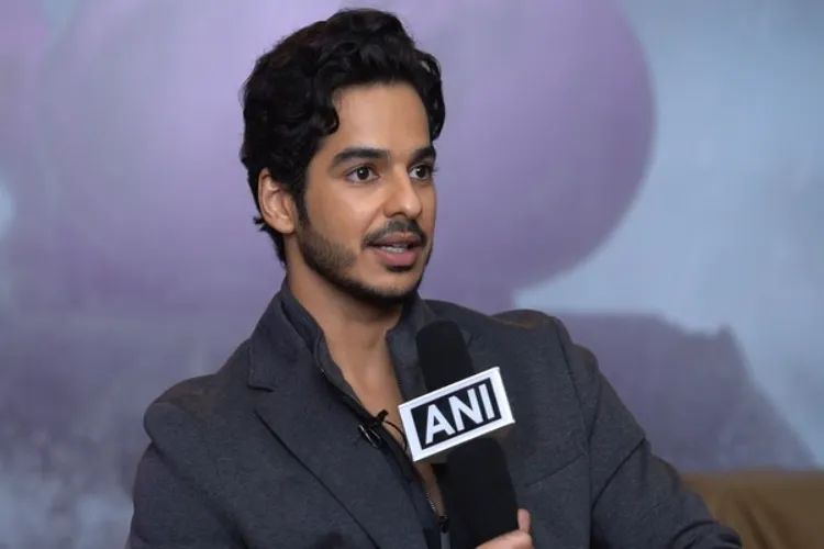 Bollywood actor Ishaan Khatter