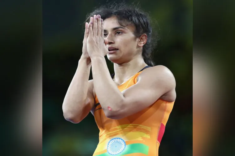 Wrestler Vinesh Phogat