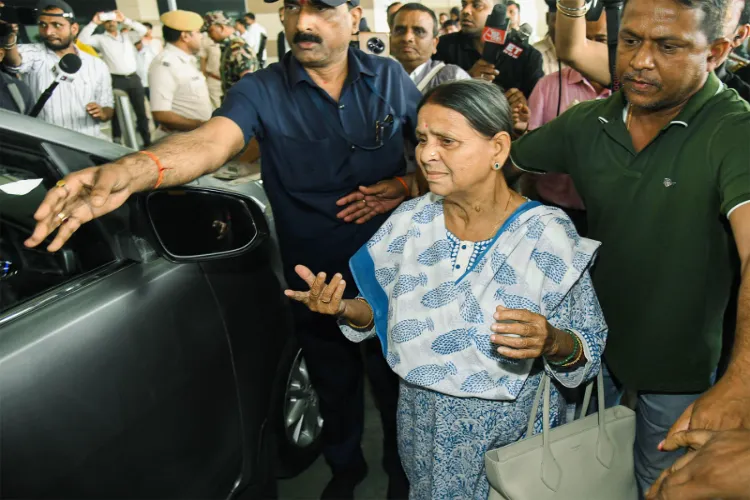 Former Bihar Chief Minister and senior RJD leader Rabri Devi