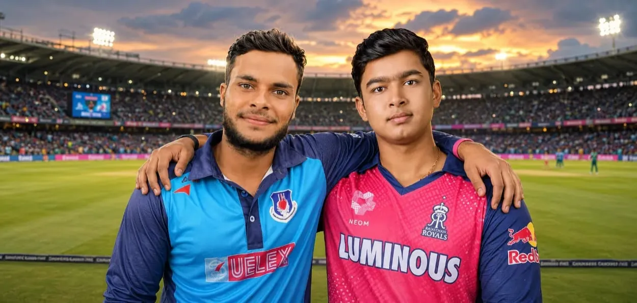 Mohammad Aman and Vaibhav Sooryavanshi