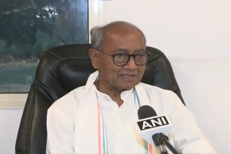 Congress leader and Chairman of the Parliamentary Standing Committee on Education, Women and Youth Affairs, Digvijaya Singh 