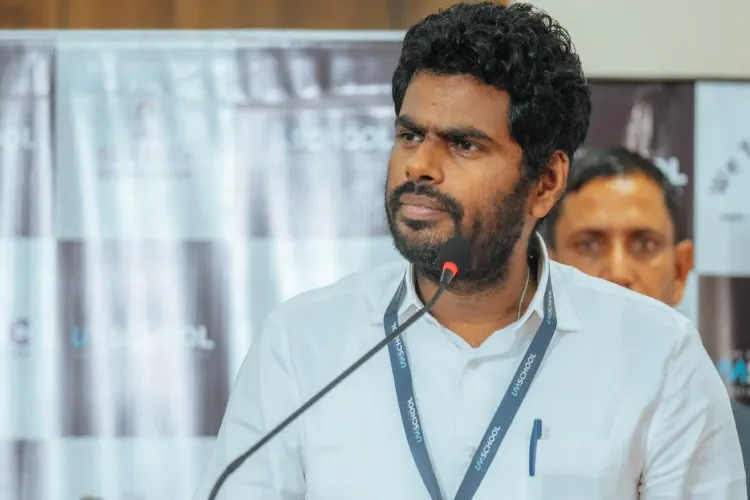 Former Tamil Nadu Bharatiya Janata Party (BJP) president K Annamalai