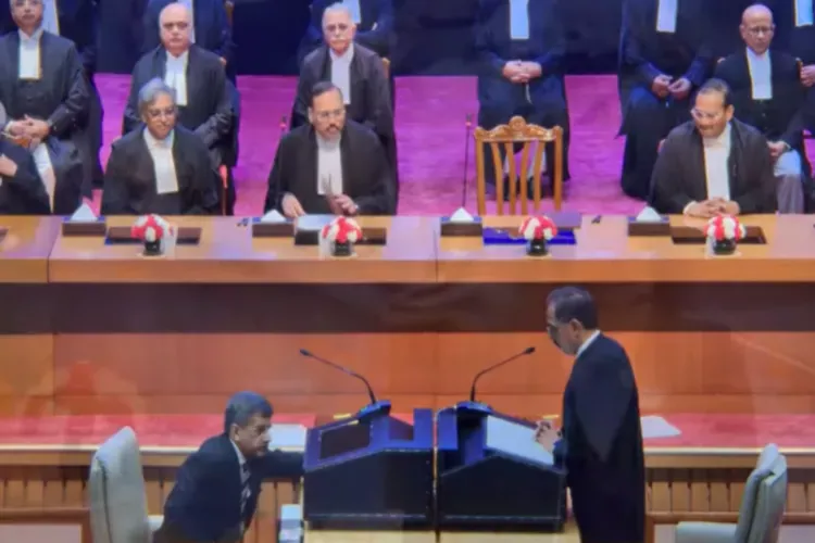 Chief Justice of India administered oath to five new Supreme Court Judges
