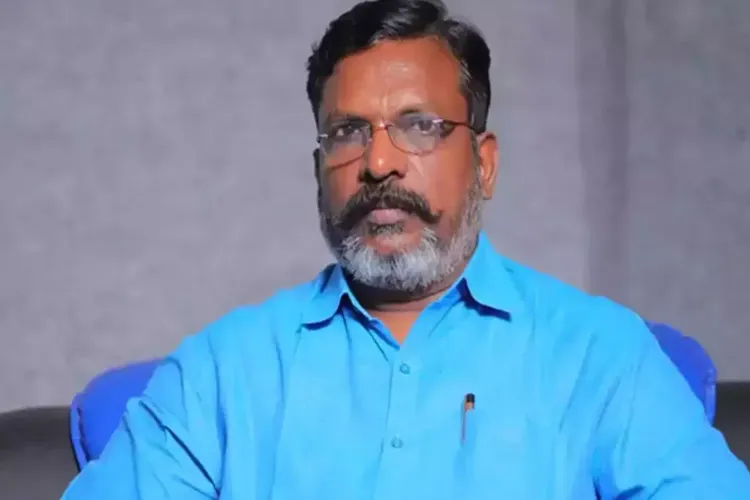 VCK chief Thol Thirumavalavan