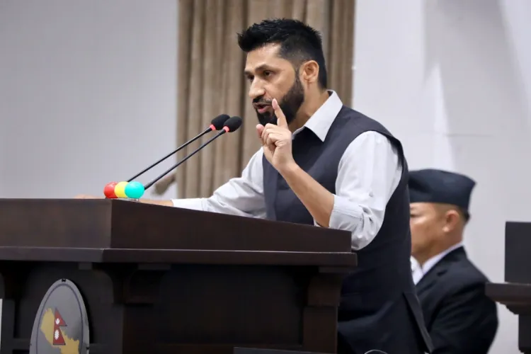 Nepal's ruling party, Rastriya Swatantra Party (RSP) President Rabi Lamichhane
