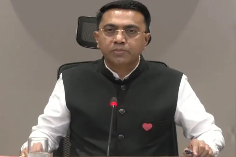 Goa CM Pramod Sawant