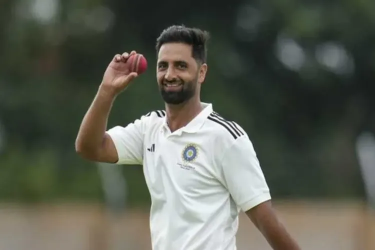Jammu and Kashmir pacer Aquib Nabi