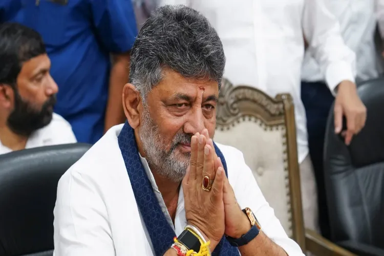  Congress leader D K Shivakumar 