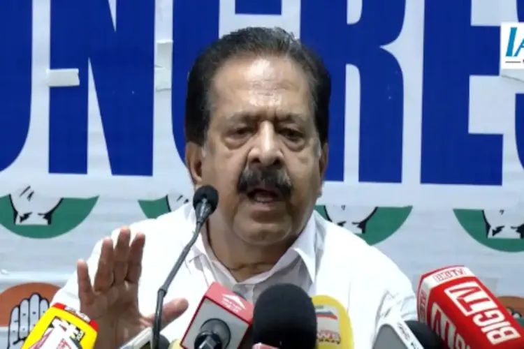 Keralam Home Minister Ramesh Chennithala 