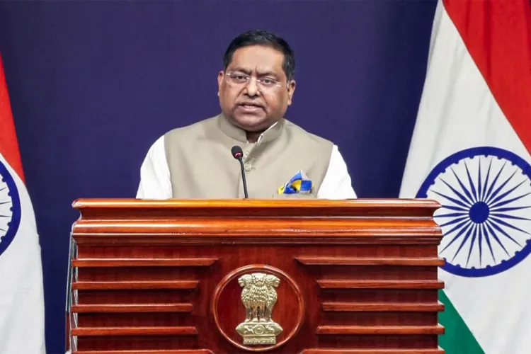 MEA spokesperson Randhir Jaiswal