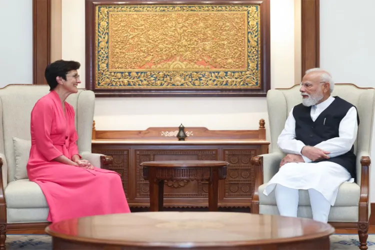 Prime Minister Narendra Modi meets Citi CEO Jane Fraser 