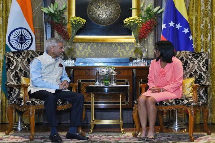 External Affairs Minister S. Jaishankar meets Venezuela’s Acting President Delcy Rodríguez, New Delhi