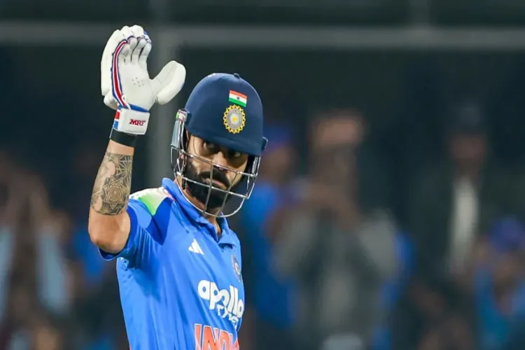 Indian batting superstar Virat Kohli 