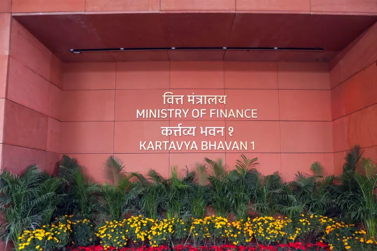 A view of Ministry of Finance