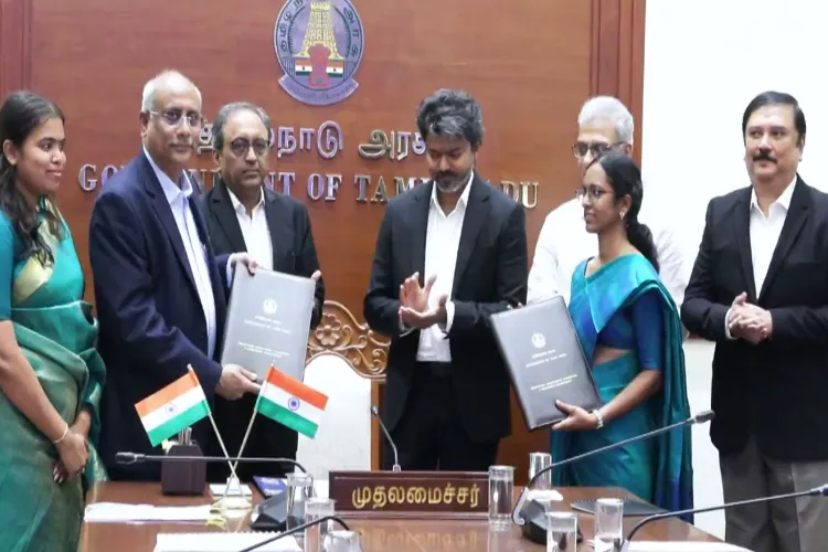 L&;T signs MoU with Tamil Nadu in presence of CM Vijay 