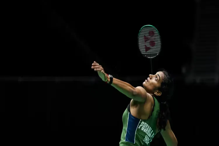 India's two-time Olympic medalist PV Sindhu 