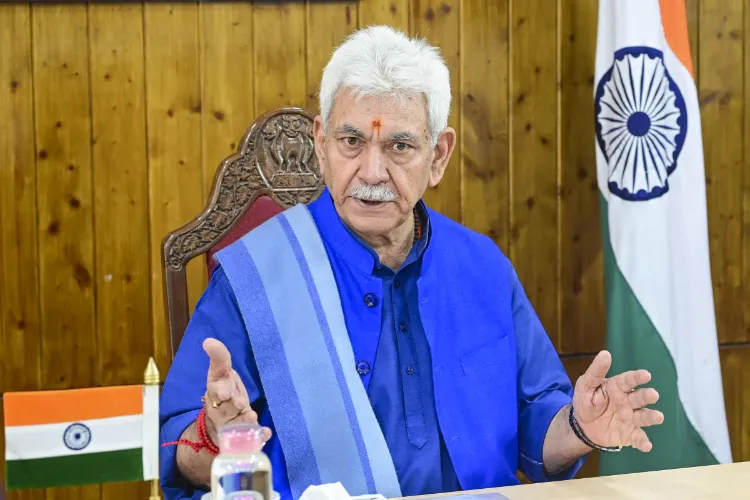 J&K Lieutenant Governor Manoj Sinha 