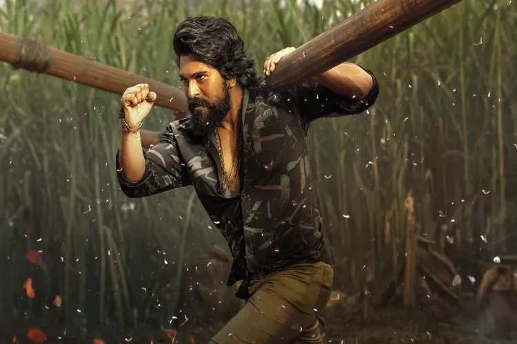 Snap from Ram Charan-starrer 