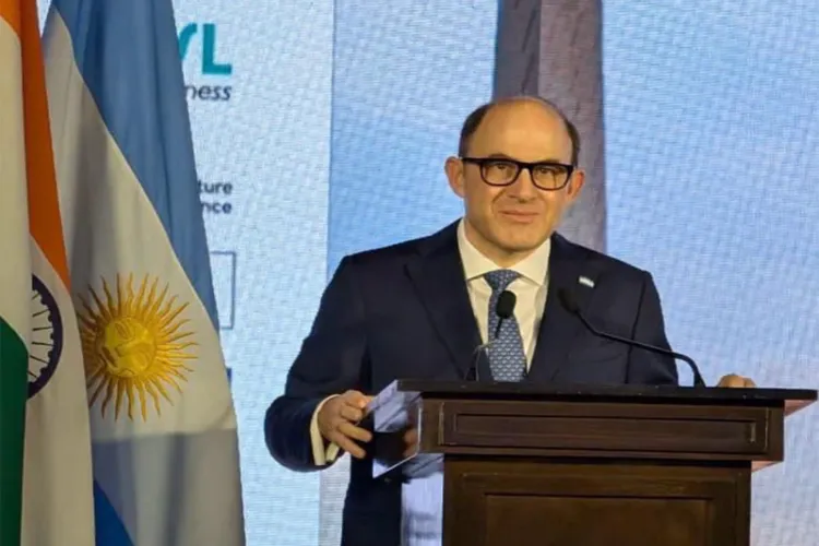 Argentine Ambassador Mariano Caucino