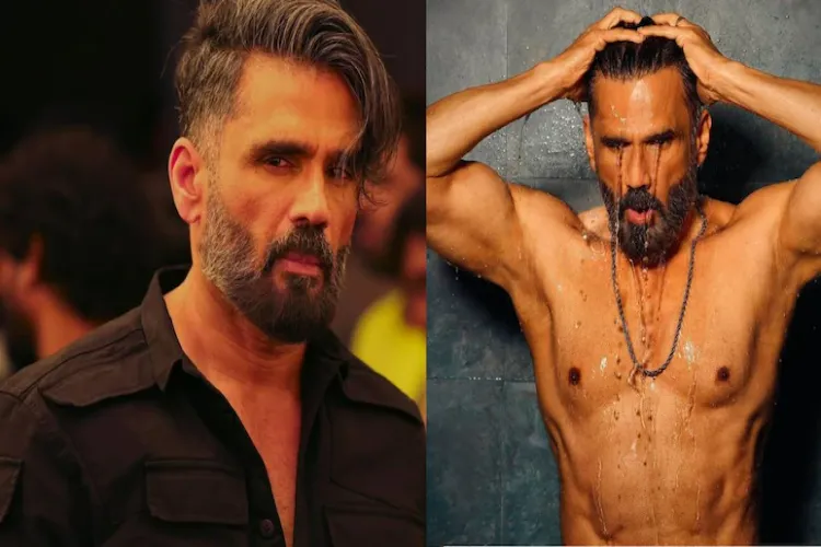 Suniel Shetty makes sure to have balanced meals for lunch and dinner