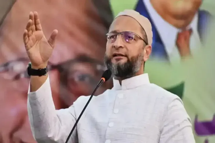 All India Majlis-e-Ittehadul Muslimeen (AIMIM) president Asaduddin Owaisi 