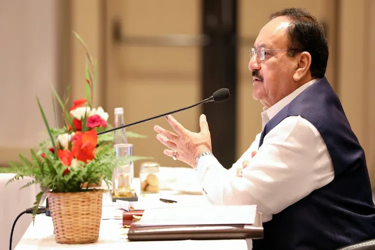 Union Health Minister J P Nadda 