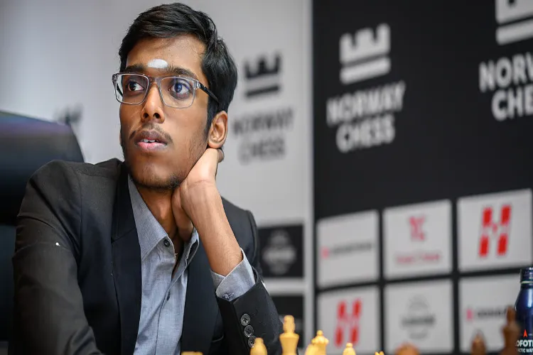 Indian chess Grandmaster (GM) R Praggnanandhaa