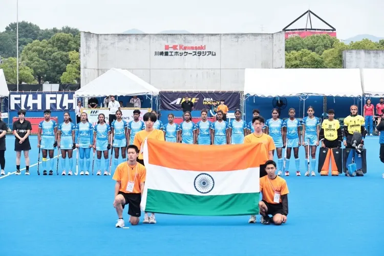 The Indian Under-18 men's and women's hockey team