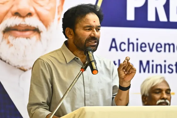 Union Minister G Kishan Reddy 