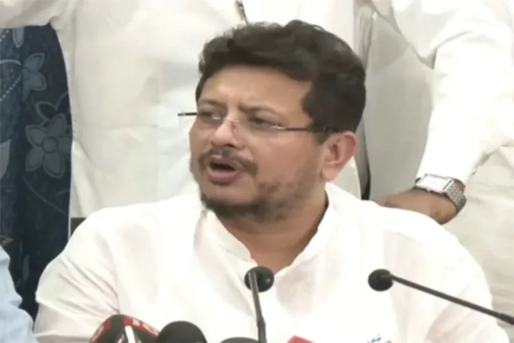 Rebel leader Ritabrata Banerjee 