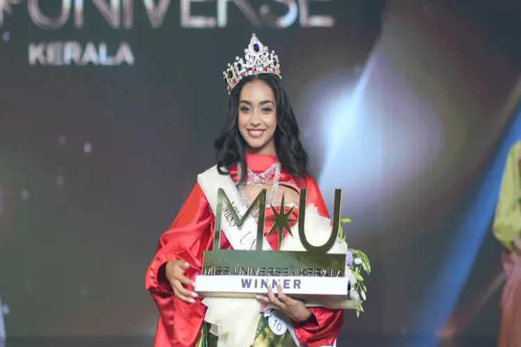 Miss Universe Kerala Kaziah Liz Mejo