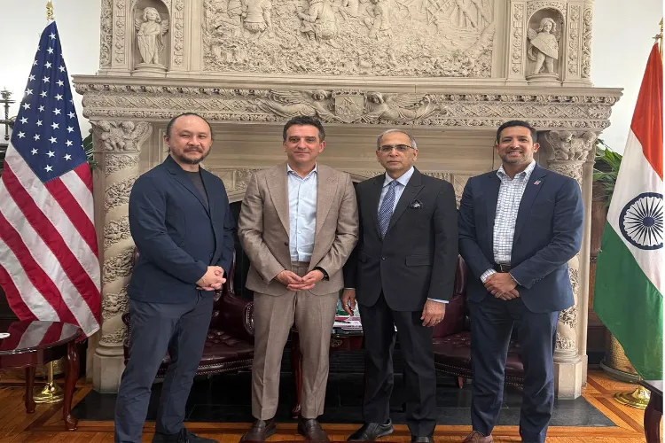 India's Ambassador to the US, Vinay Mohan Kwatra, engages with business and technology leaders to advance India-US cooperation. 