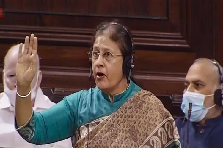 Dr Fauzia Khan, an educationist and former Maharashtra minister