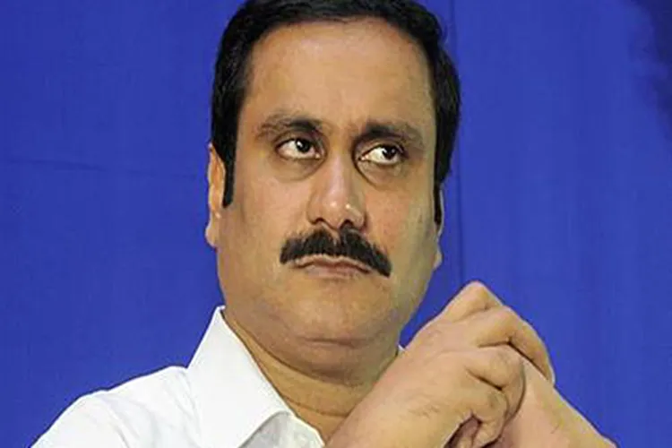 PMK president Anbumani Ramadoss