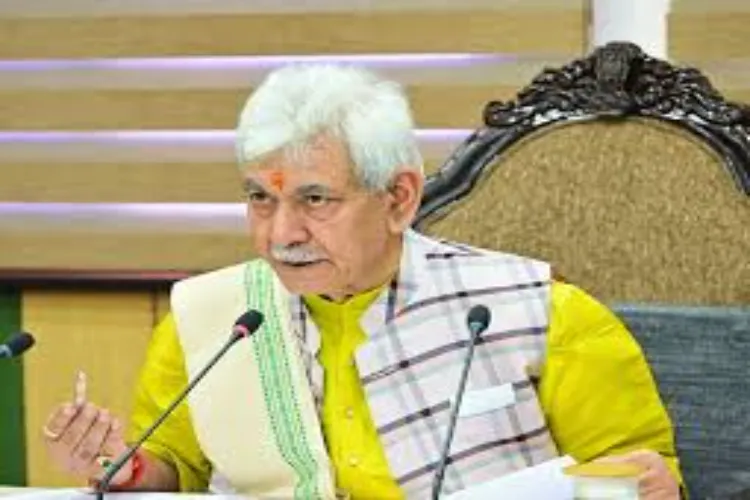 Jammu and Kashmir Lieutenant Governor Manoj Sinha