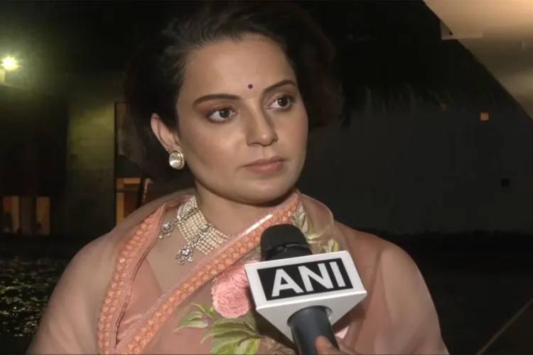 Actor and BJP MP Kangana Ranaut