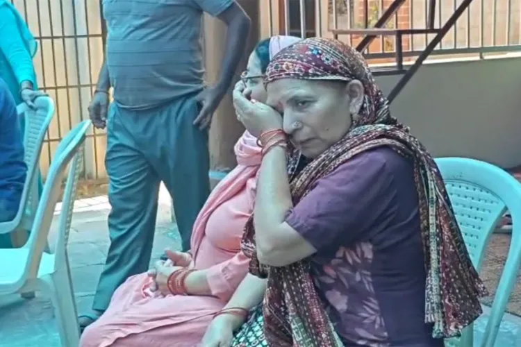 A pall of gloom at the home of seafarer Aditya Sharma in Hamirpur 