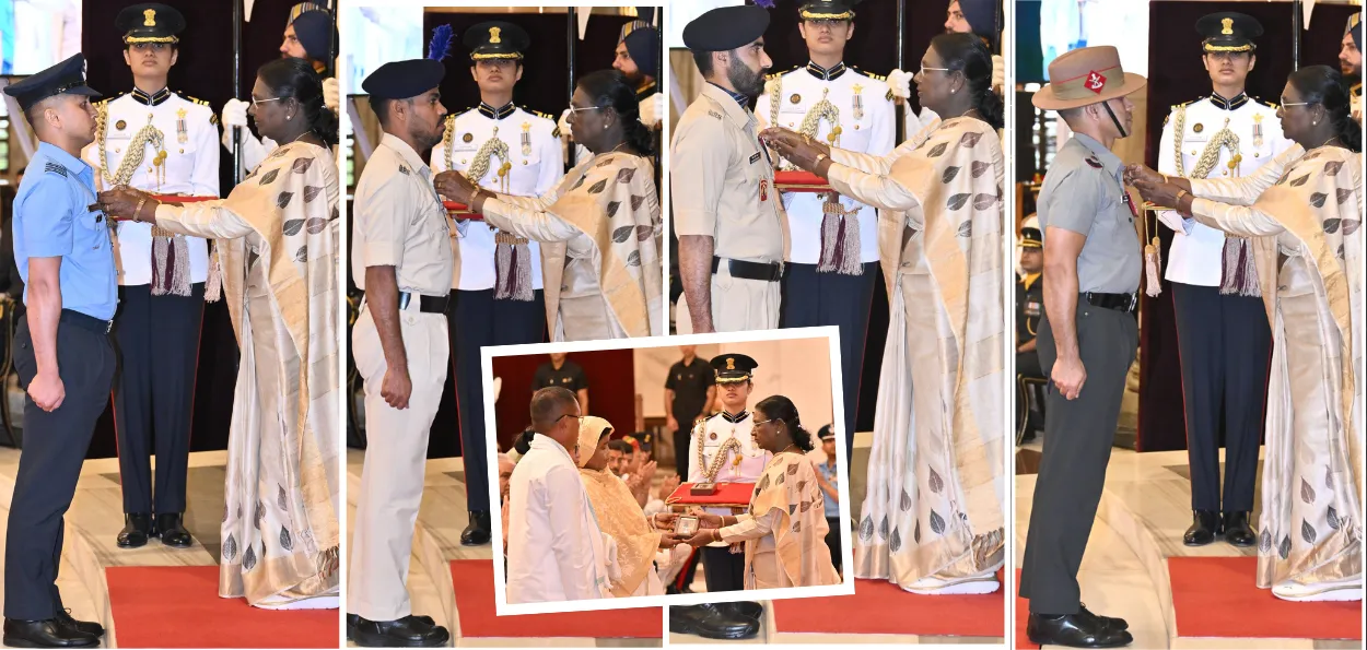 Gallantry award winners